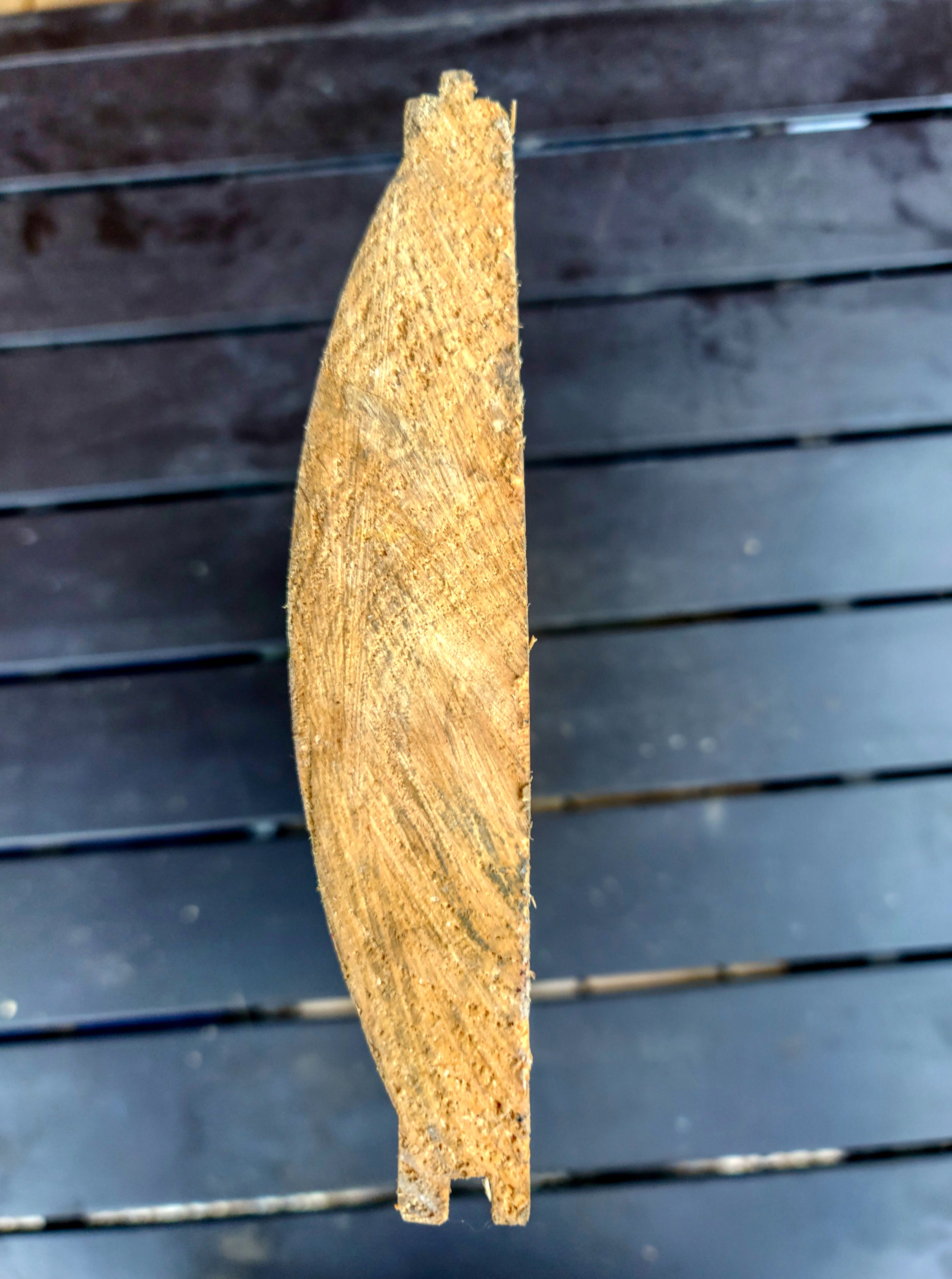 Log Siding (per linear ft.) - Knotty White Cedar