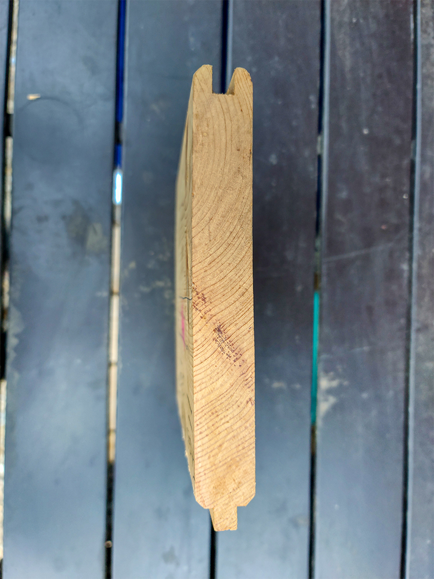 Channel Siding (per linear ft.) - Knotty White Cedar