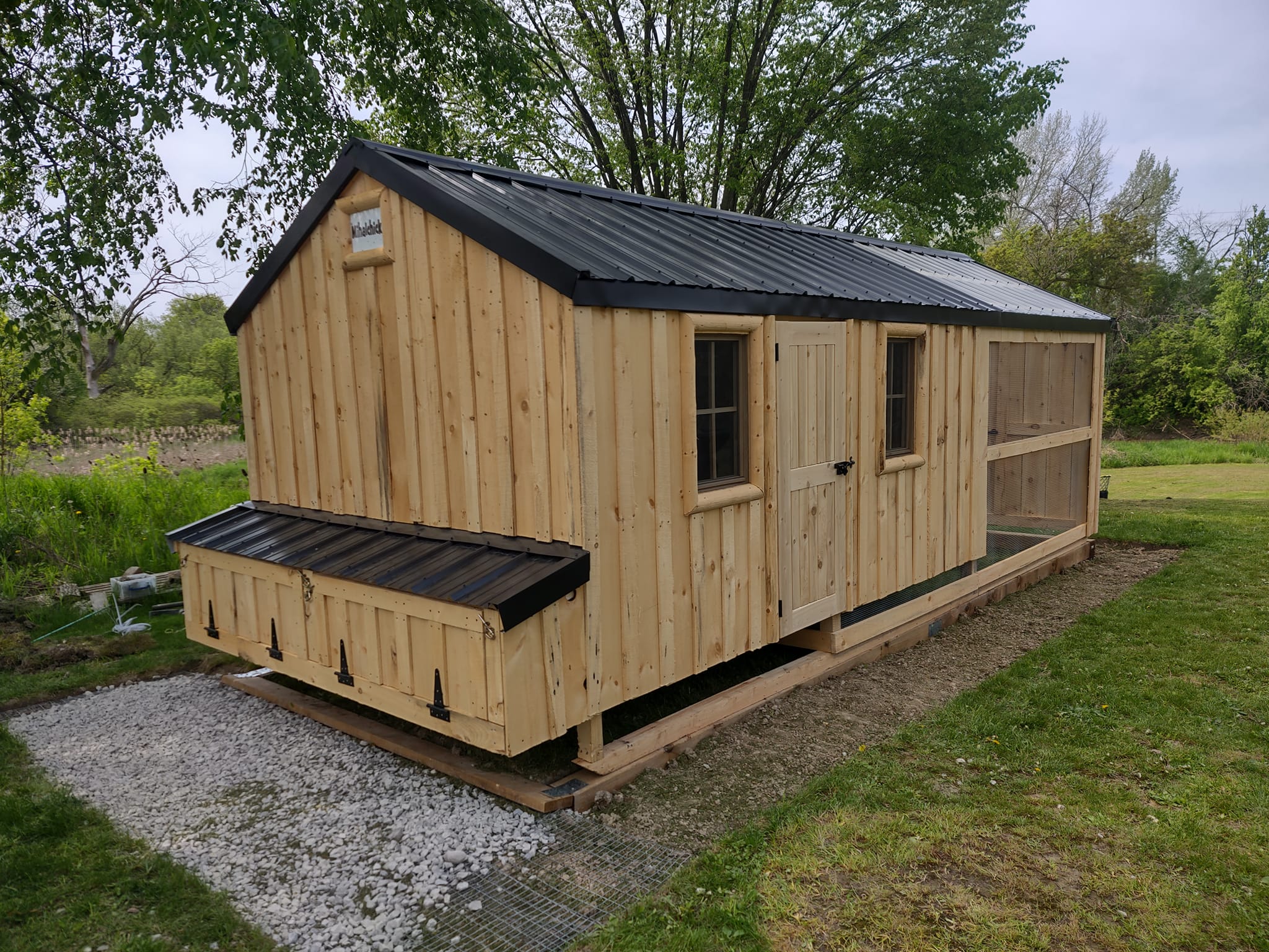 Country Clucker Deluxe Chicken Coop (With Run) Coops Cabins Country Clucker Deluxe Chicken Coop (With Run) Coops Cabins