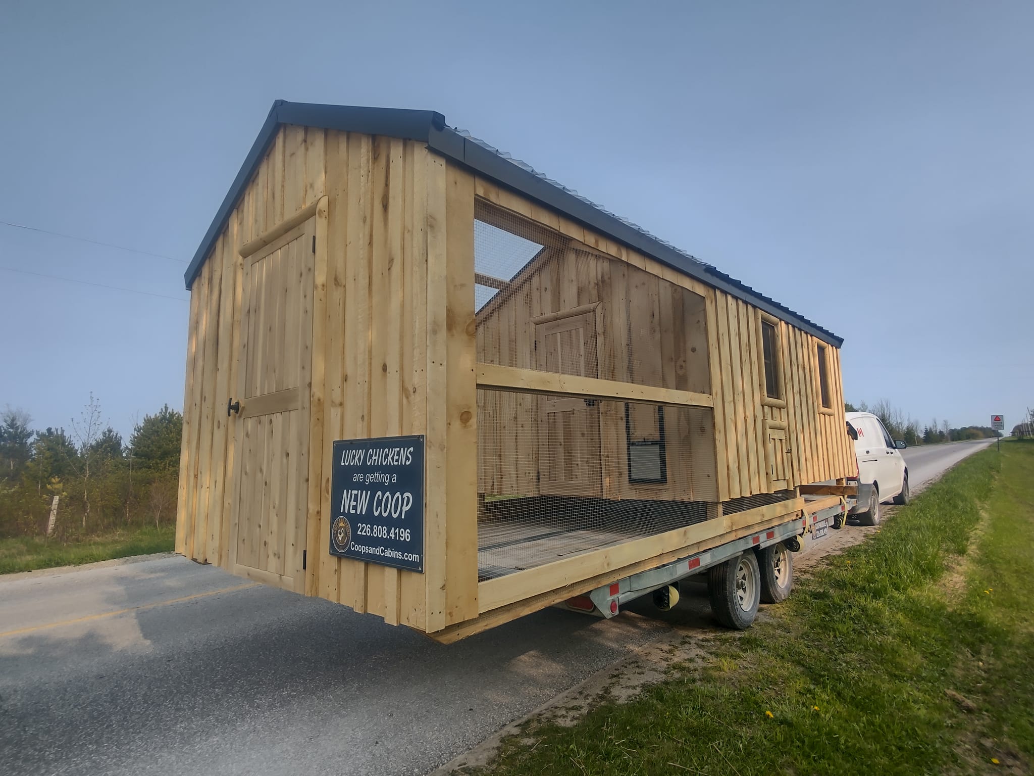 Country Clucker Deluxe Chicken Coop (With Run) Coops Cabins Country Clucker Deluxe Chicken Coop (With Run) Coops Cabins